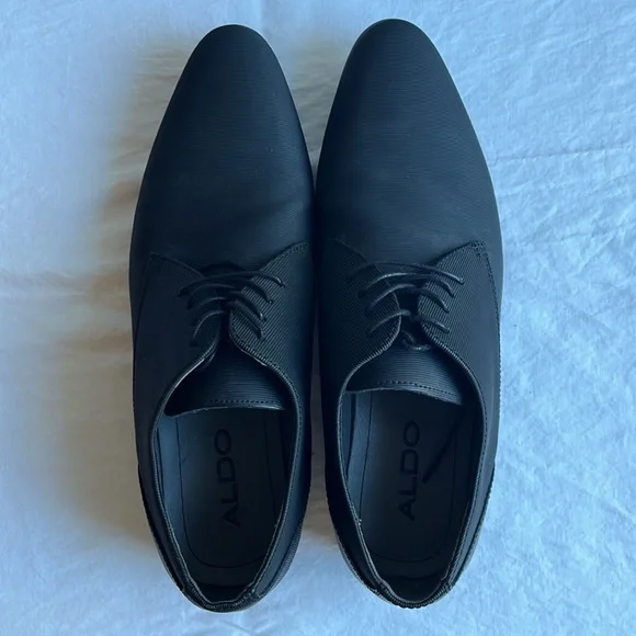 Men’s Aldo black dress shoes - Picture 3 of 8